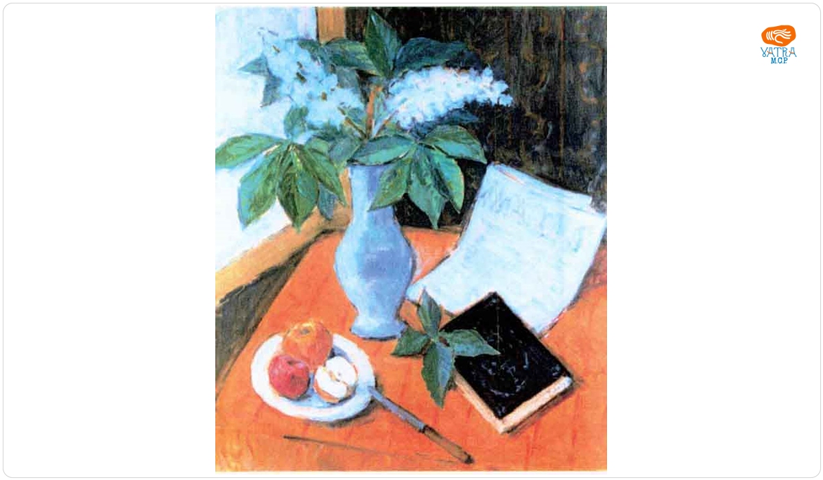 Theodor Pallady — Natură statică (cu flori de castan)