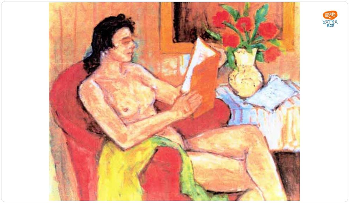 Theodor Pallady — Femeie nud (cu carte)