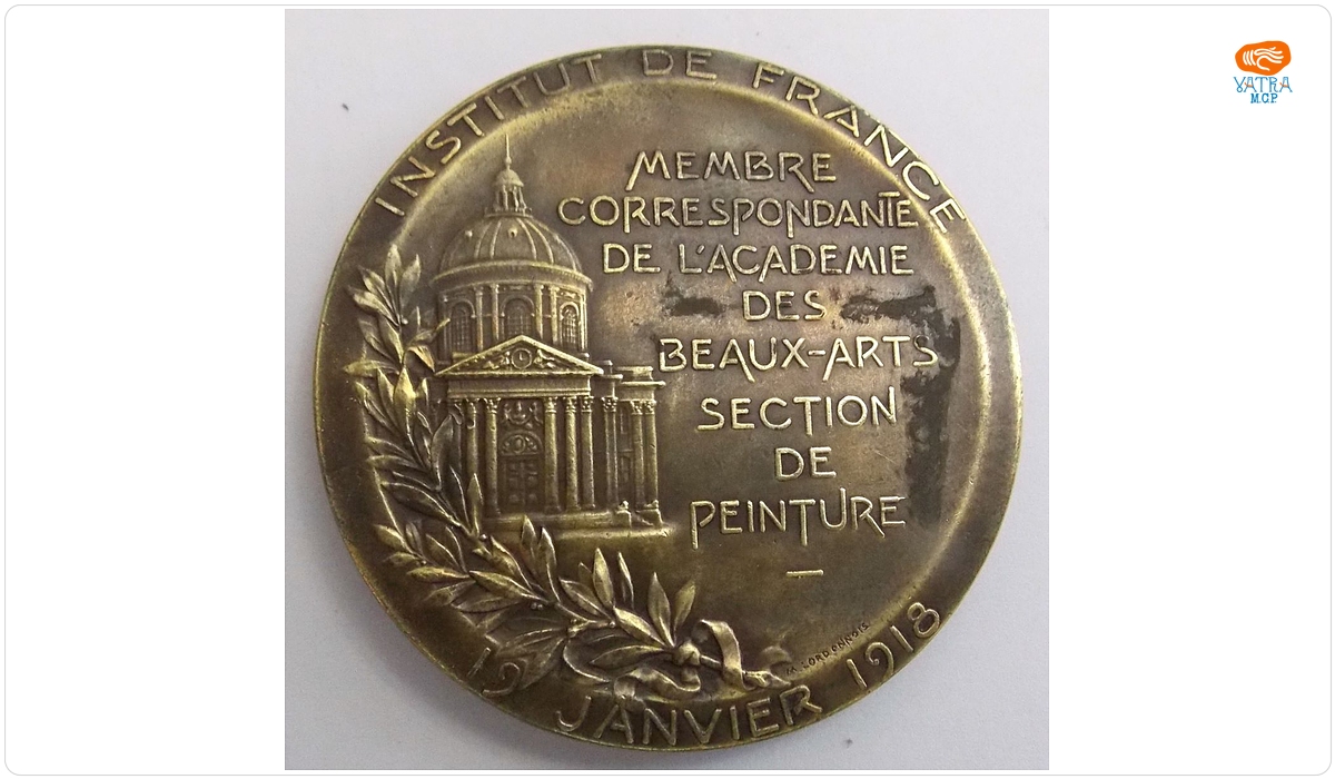 Regina Maria – Membru corespondent al Academiei de Arte Frumoase din Paris, Secția Pictură