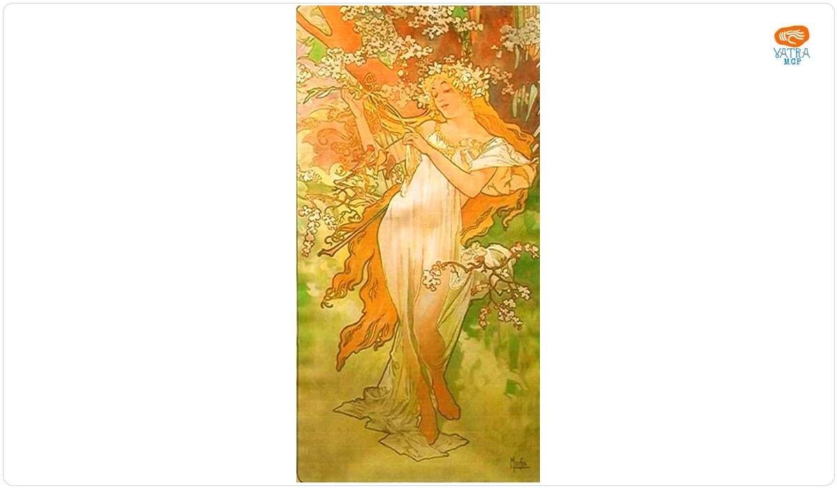 Alphonse Marie Mucha — Primăvara