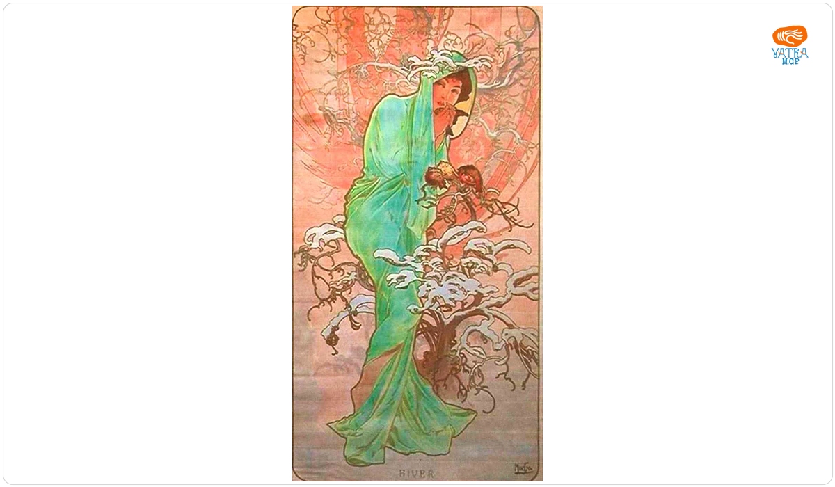 Alphonse Marie Mucha — Iarna