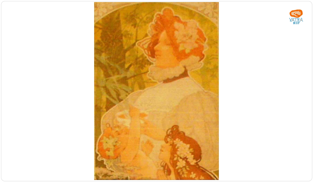 Henri Privat Livemont — Portret de fată