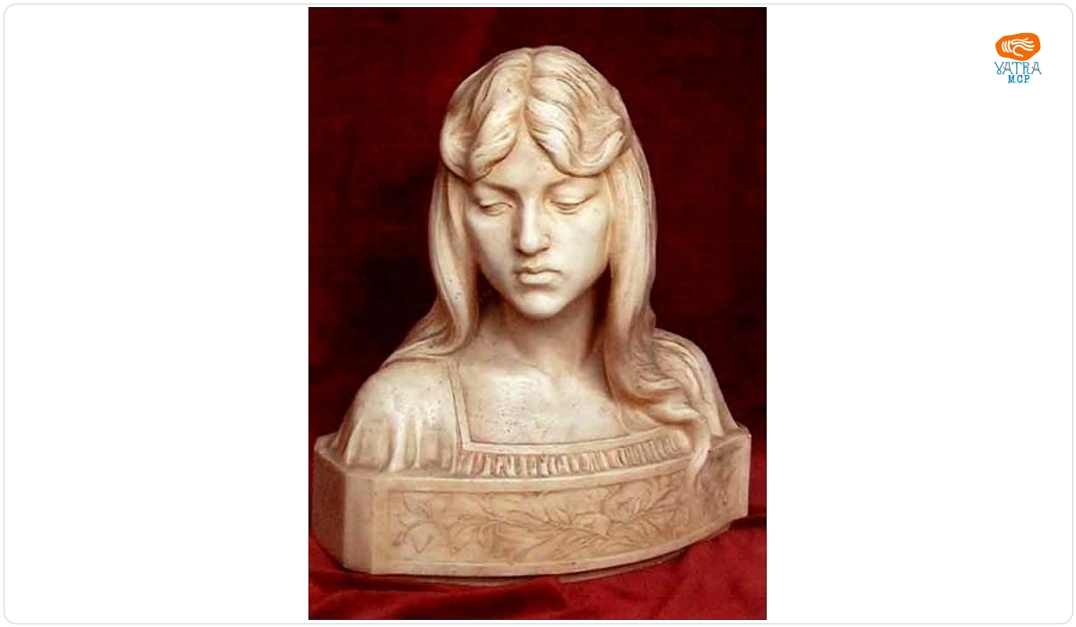 Oscar SPAETHE (SPÄTHE) — Bust de fată