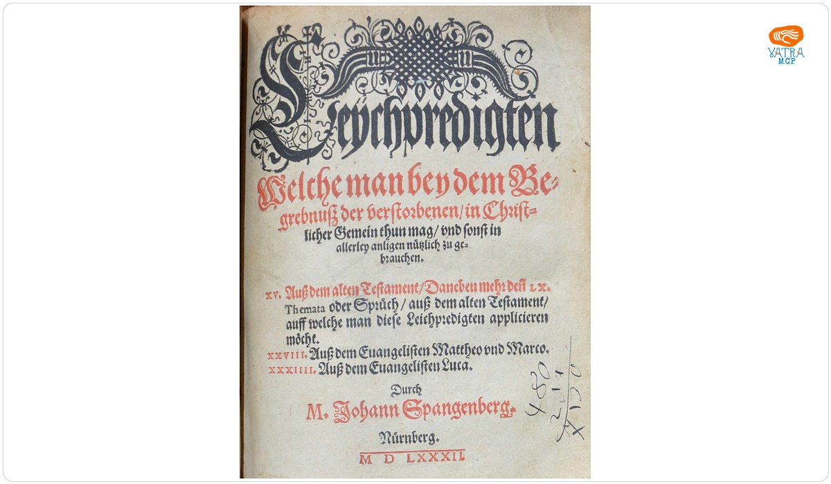 Leychpredigten Welche man bey dem Begrebnusz der verstorbenen