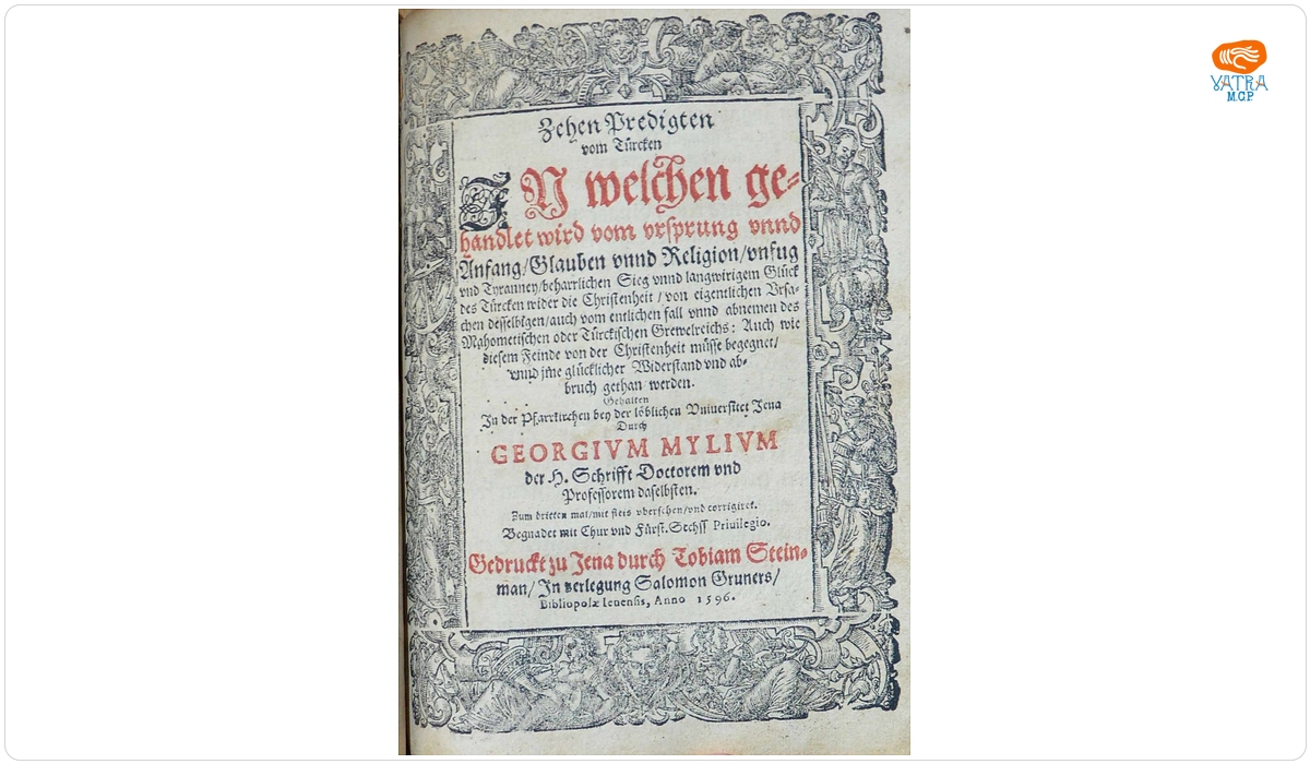 Georg Mylius — Zehen Predigten vom Tuercken