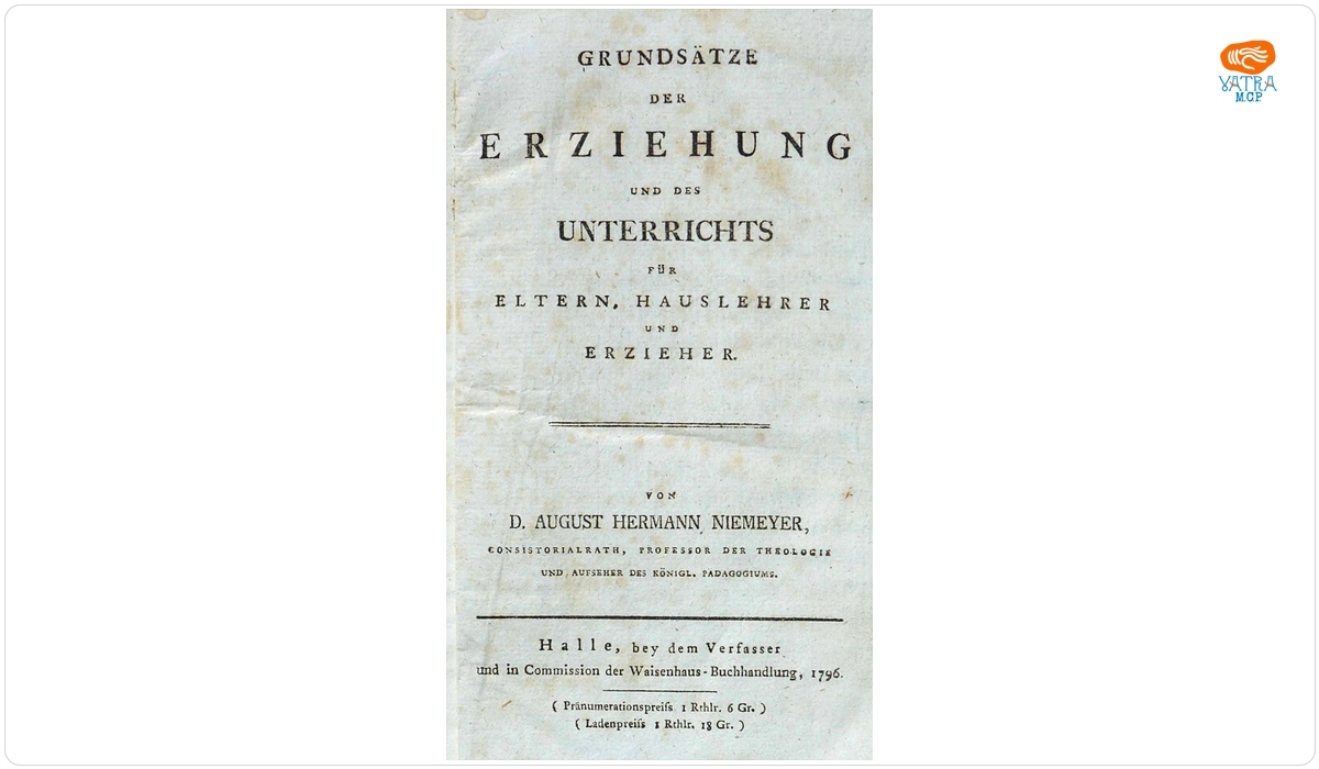 Grundsätze der Erziehung und des Unterrichts für Eltern, Hauslehrer und Erzieher