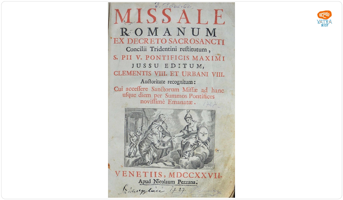 Missale Romanum ex decreto Sacrosancti Concilii Tridentini restitutum