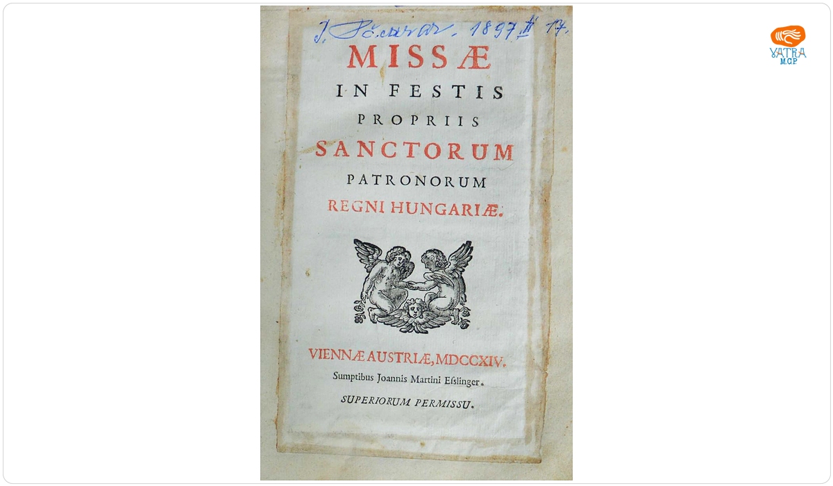 Missae in festis propriis sanctorum