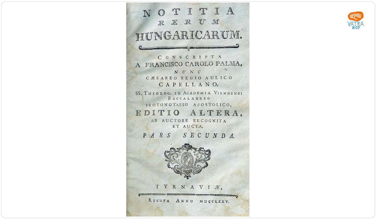 Notitia rerum hungaricarum