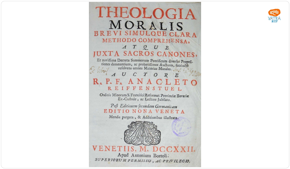 Anaklet Reiffenstuel — Theologia moralis brevi simulque clara methodo comprehensa