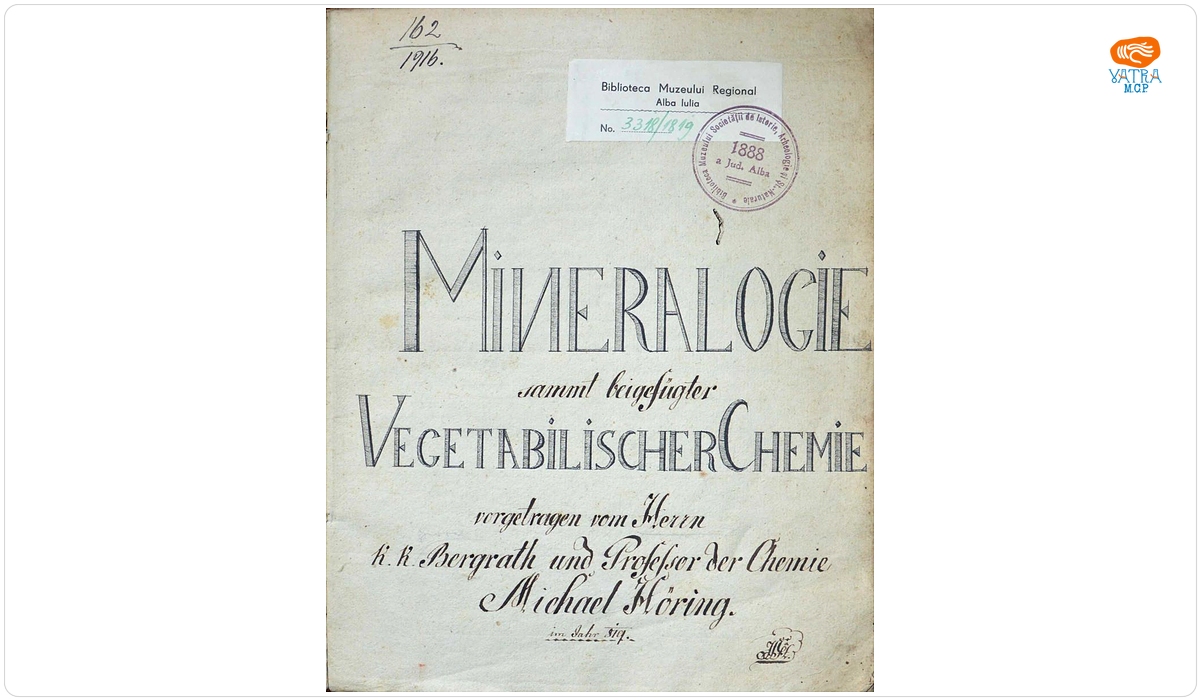 Michael Höring — Mineralogie sammt bergefügter Vegetabilischer Chemie