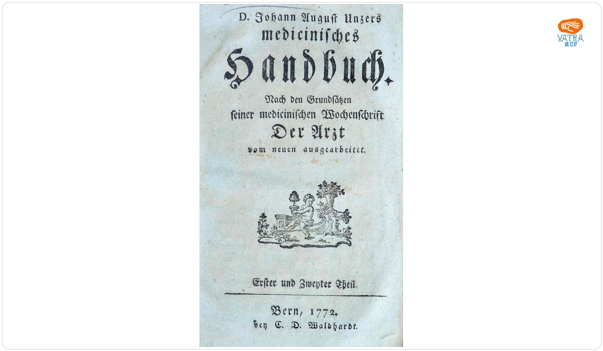 D. Johann August Unzers medicinisches Handbuch