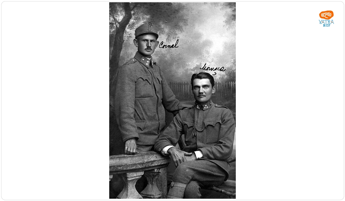 Militari din Regimentul 50 Infanterie: Cornel și Morușca