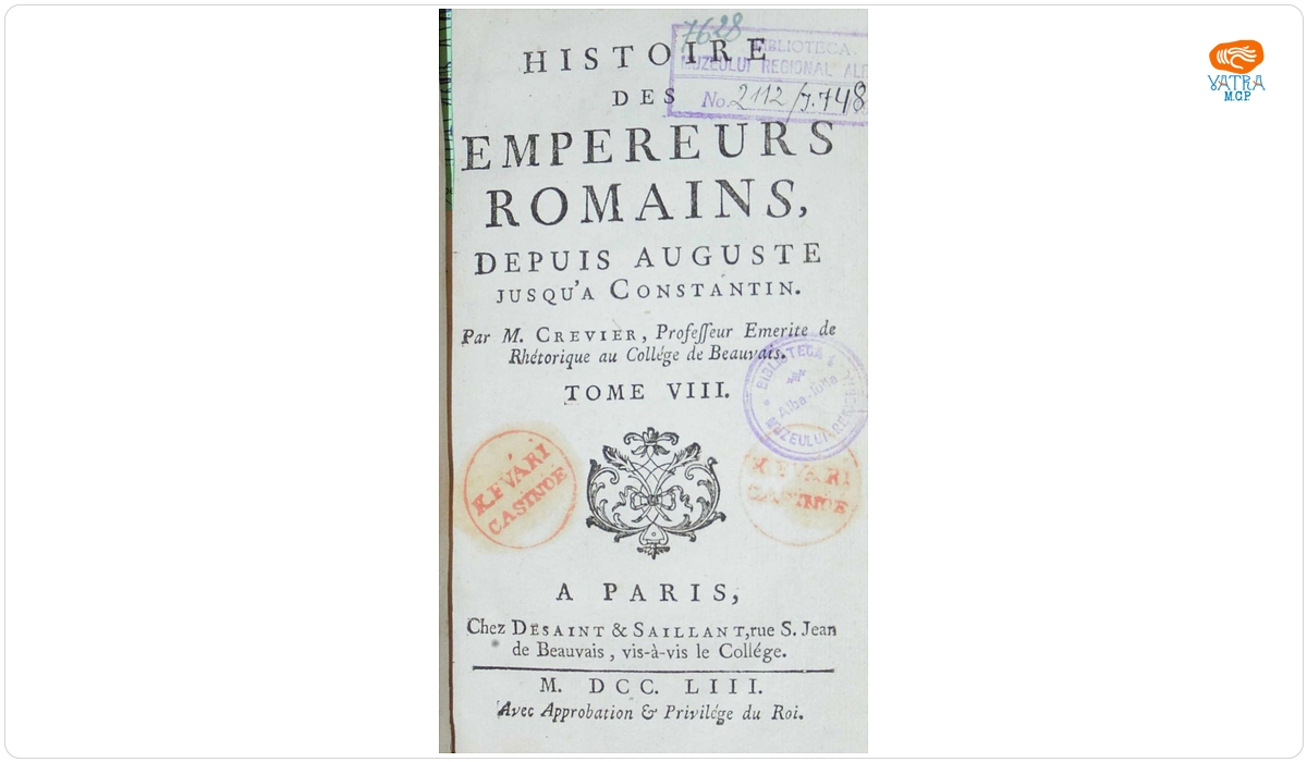 Histoire des Empereurs Romains depuis Auguste jusqu'à Constantin