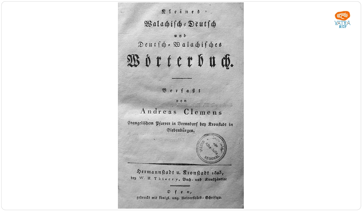 Andreas Clemens — Kleines Walachisch-Deutsch und Deutsch-Walachisches Wörterbuch