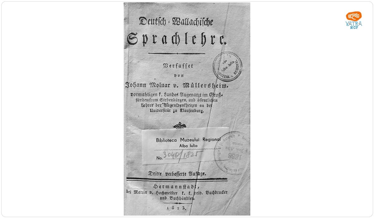 Deutsch-Walachische sprachlehre
