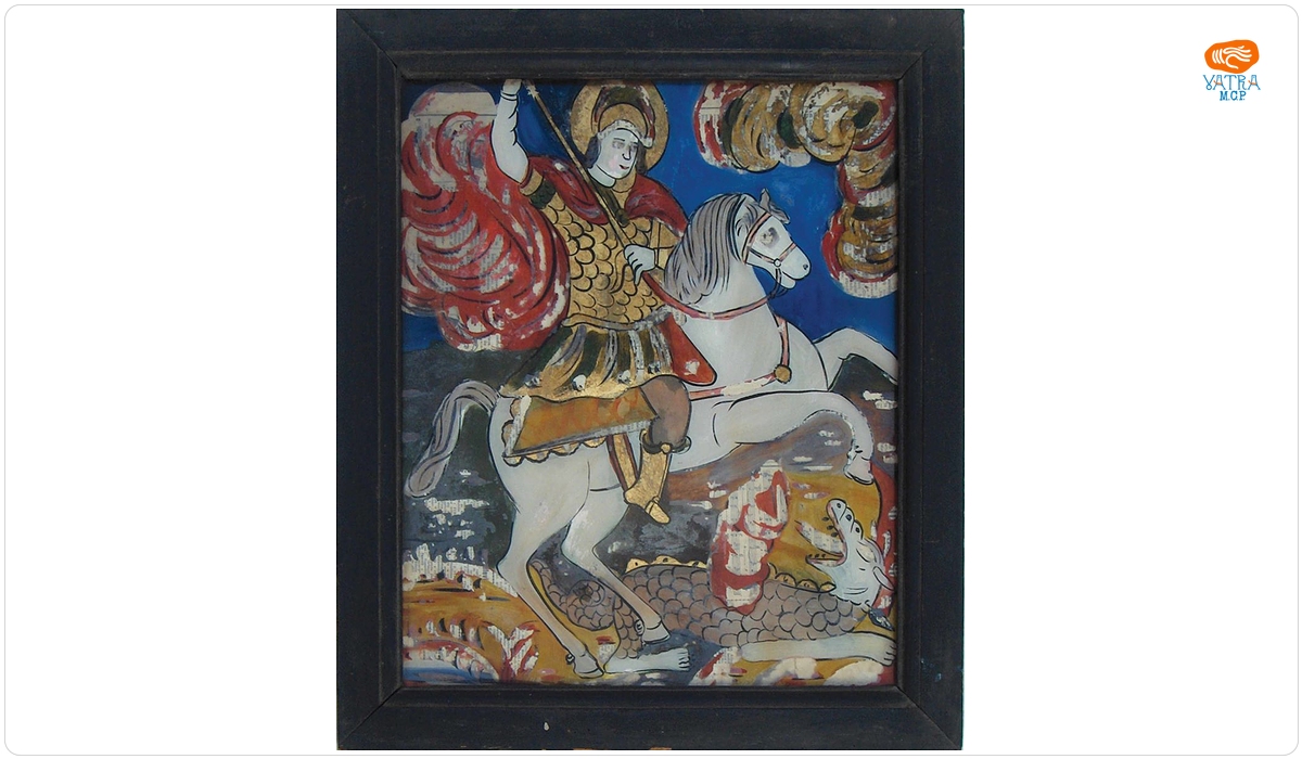 Sf. Mucenic Gheorghe ucigând balaurul