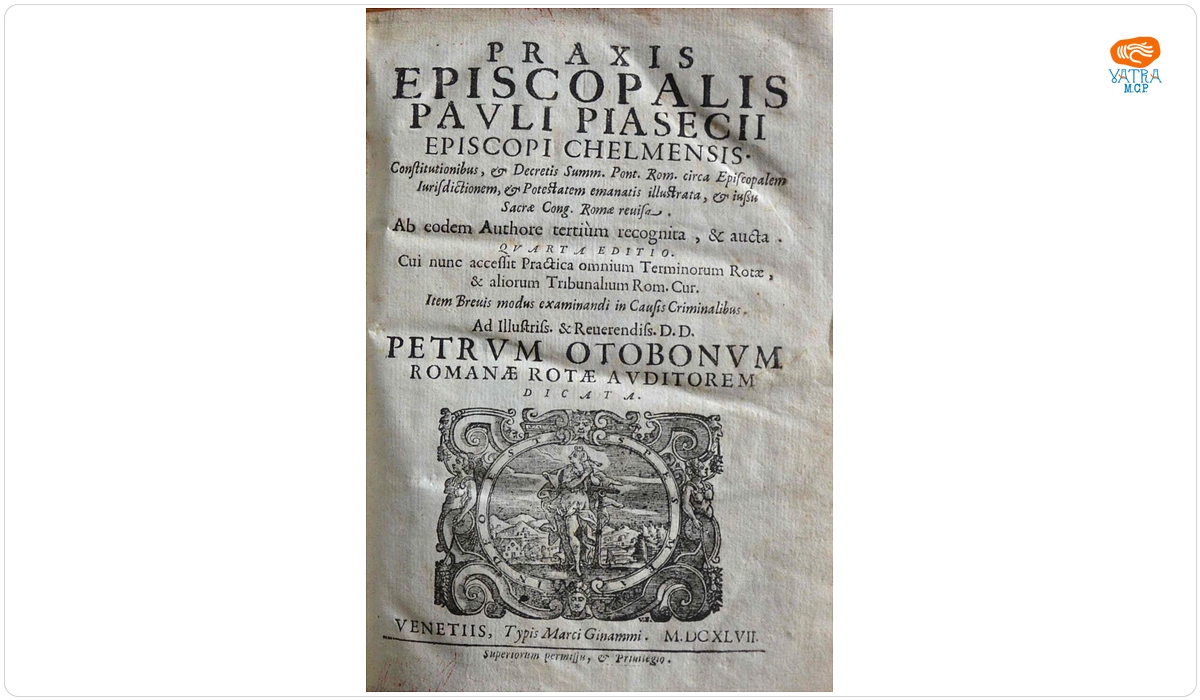 Paul Piasecki — Praxis episcopalis Pauli Piasecii episcopi Chelmensis