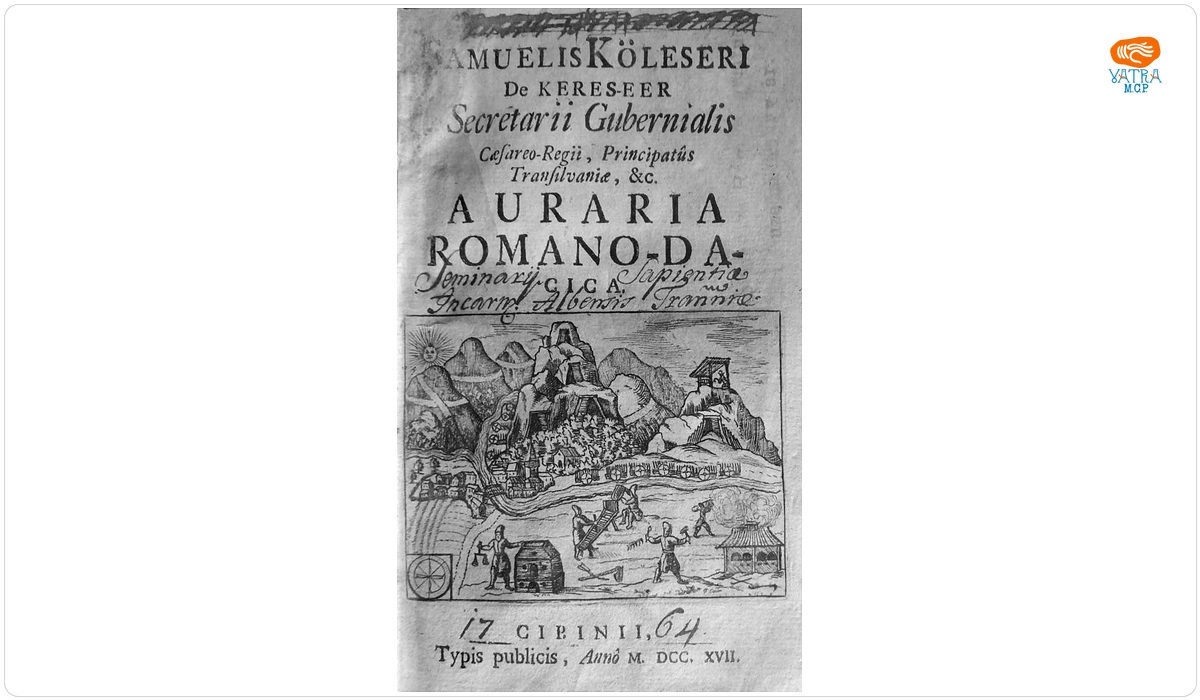 Samuel Köleseri de Keres — Auraria Romano-Dacica