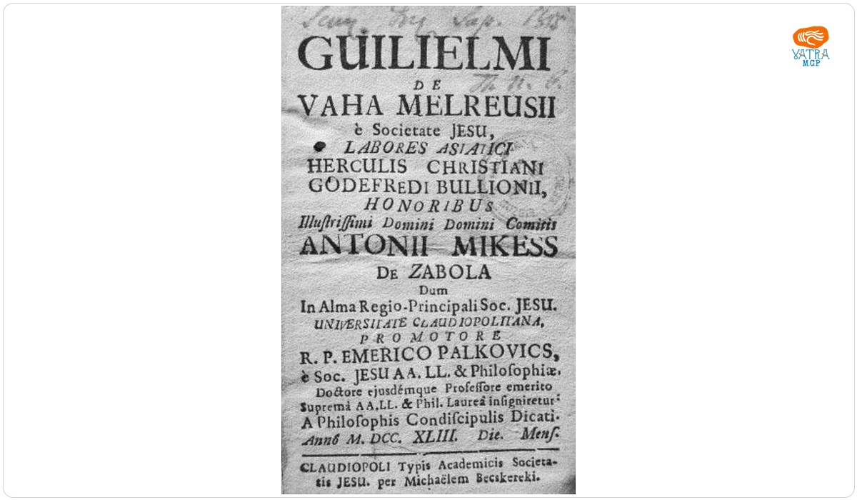 Antonius Mikes Zabola — Labores asiatici herculis christiani