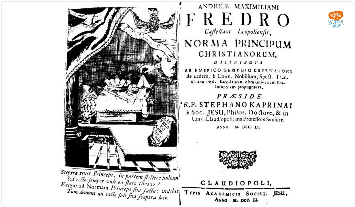 Andreae Maximiliani Fredro CasteLlani Leopoliensis, Norma Principium Christianorum