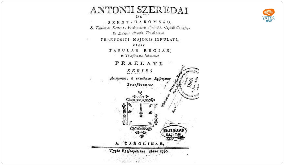 Antonii Szeredai se Szent-Háromság, S. Theologiae Doctoris, Prothonotarii Apostolici, Capituli Cathedralis Ecclesiae Infulati … Series Antiquorum
