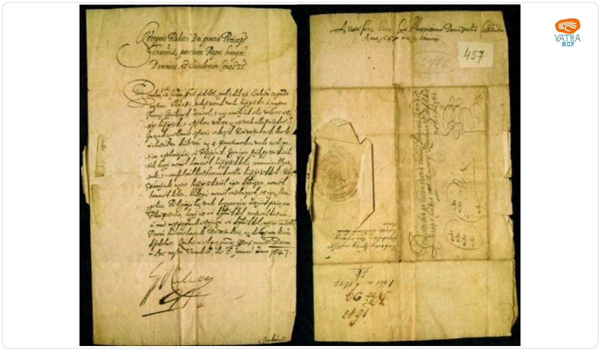 Principele Gheorghe Rákóczi I către judele și jurații târgului Sătmar