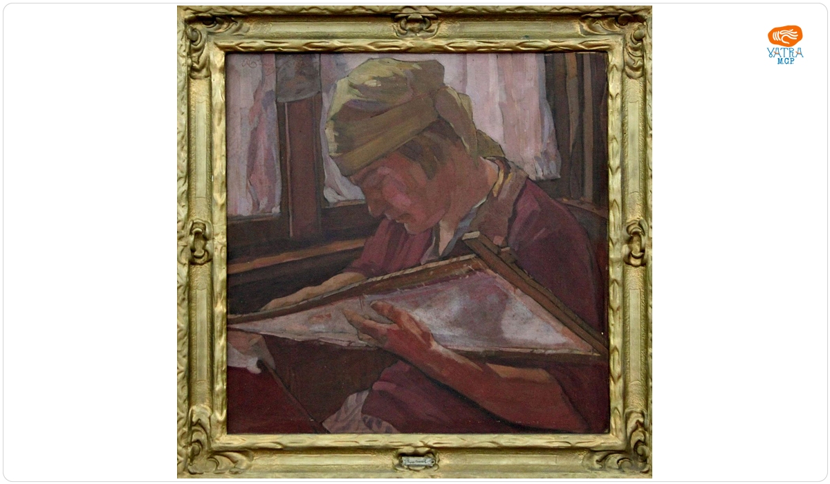 Aurel Popp — Portretul soției