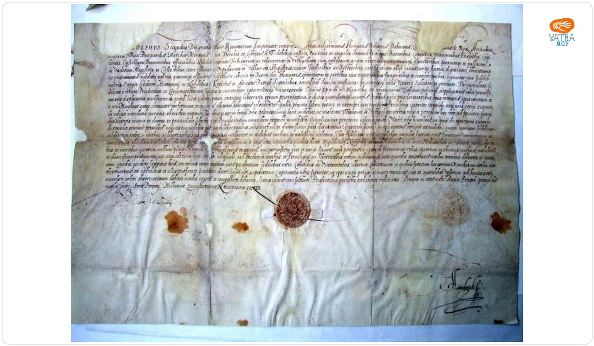 Împăratul Rudolf al II-lea confirmă vechile drepturi și libertăți ale locuitorilor din Mintiu (azi cartier al orașului Satu Mare) acordate de vechii regi ai Ungariei.