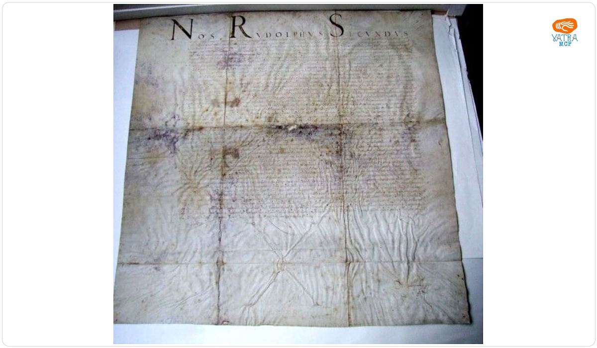 Împăratul Rudolf al II-lea (1576-1608) reconfirmă vechile drepturi și libertăți acordate orașului Mințiu de la vechii regi ai Ungariei