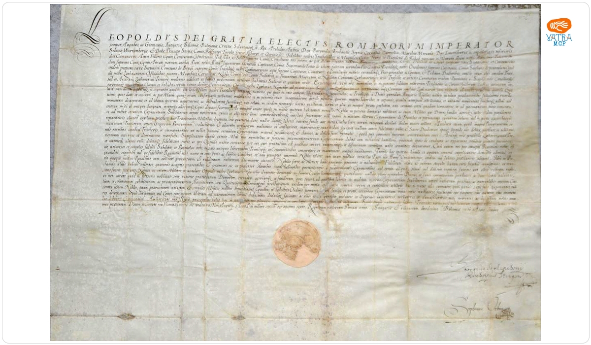 Împăratul Leopold I (1657-1705) confirmă vechile drepturi și libertăți ale locuitorilor din Satu Mare Mințiu.