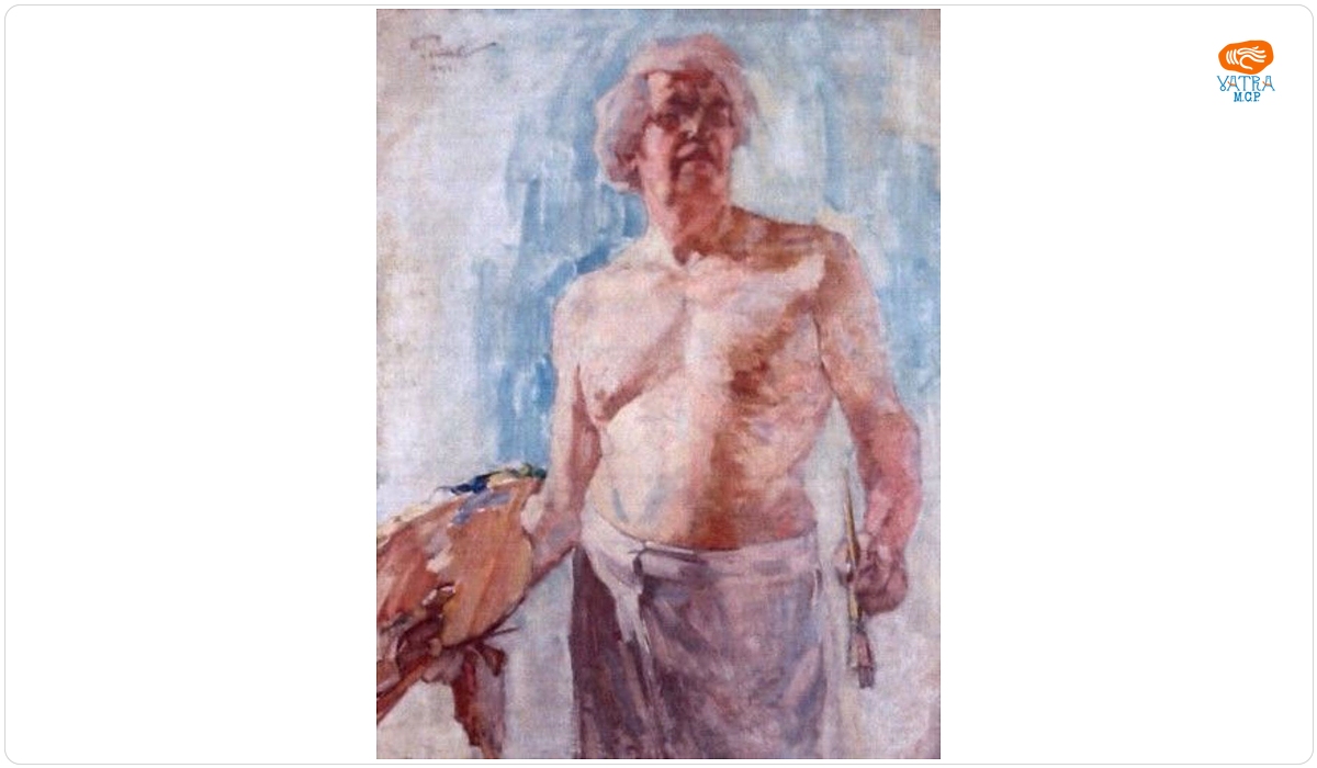 Aurel Popp — Autoportret bust