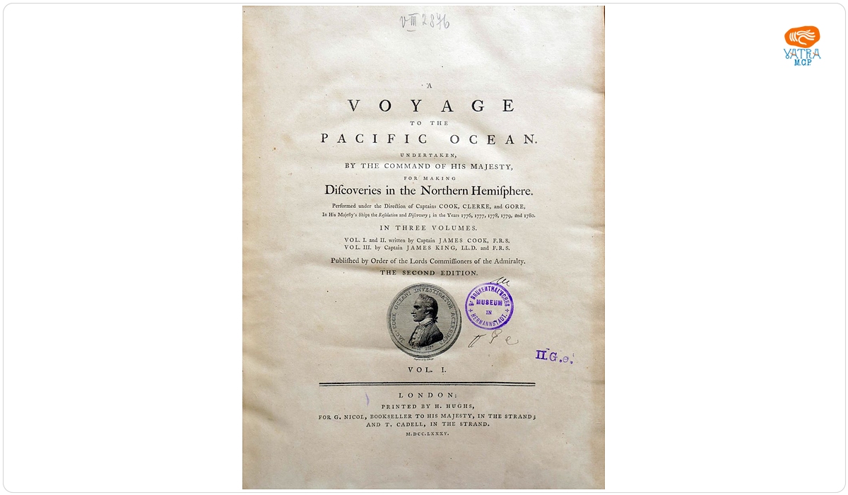 A VOYAGE TO THE PACIFIC OCEAN. In the Years 1776, 1777, 1778, 1779, and 1780. VOL. I.