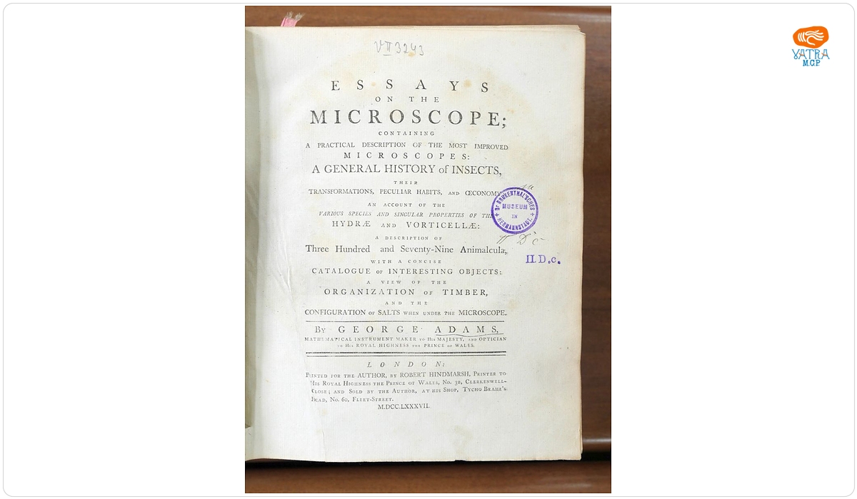 ESSAYS ON THE MICROSCOPE