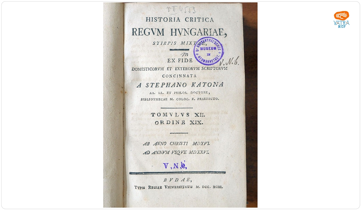 Historia critica Regum Hungariae stirpis mixtae. Ex fide domesticorum et exterorum scriptorum