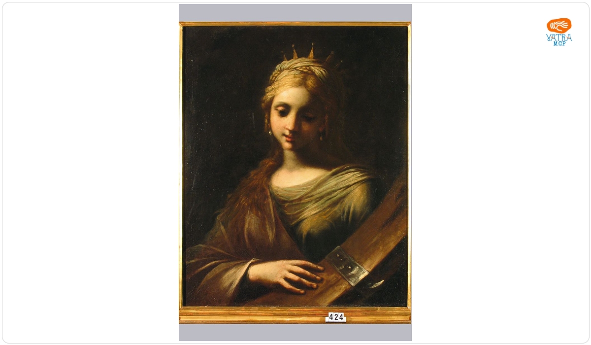 Sfânta Ecaterina din Alexandria (în Reg. Inv.: Sfânta Ecaterina cu roata)