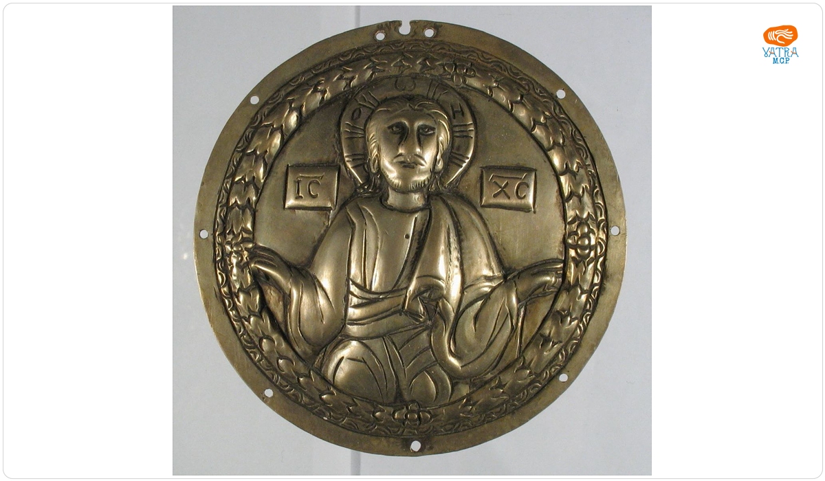 Fragment de ferecătură de evangheliar (?)