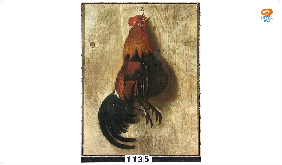 Natură moartă cu cocoș de casă