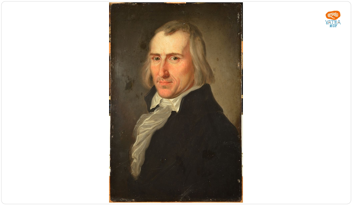 Portretul lui Johann Gottlieb Fabritius (În RI: G.J. Fabritius)