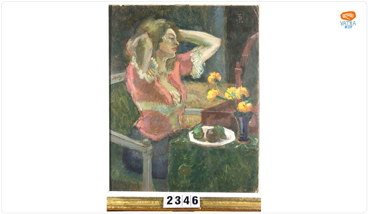 Theodor Pallady — Femeie în fața oglinzii