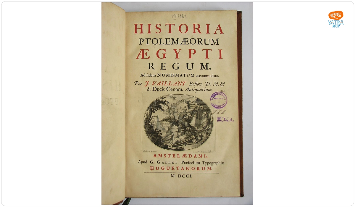 Historia Ptolemaeorum Aegypti Regum, ad fidem numismatum accomodata