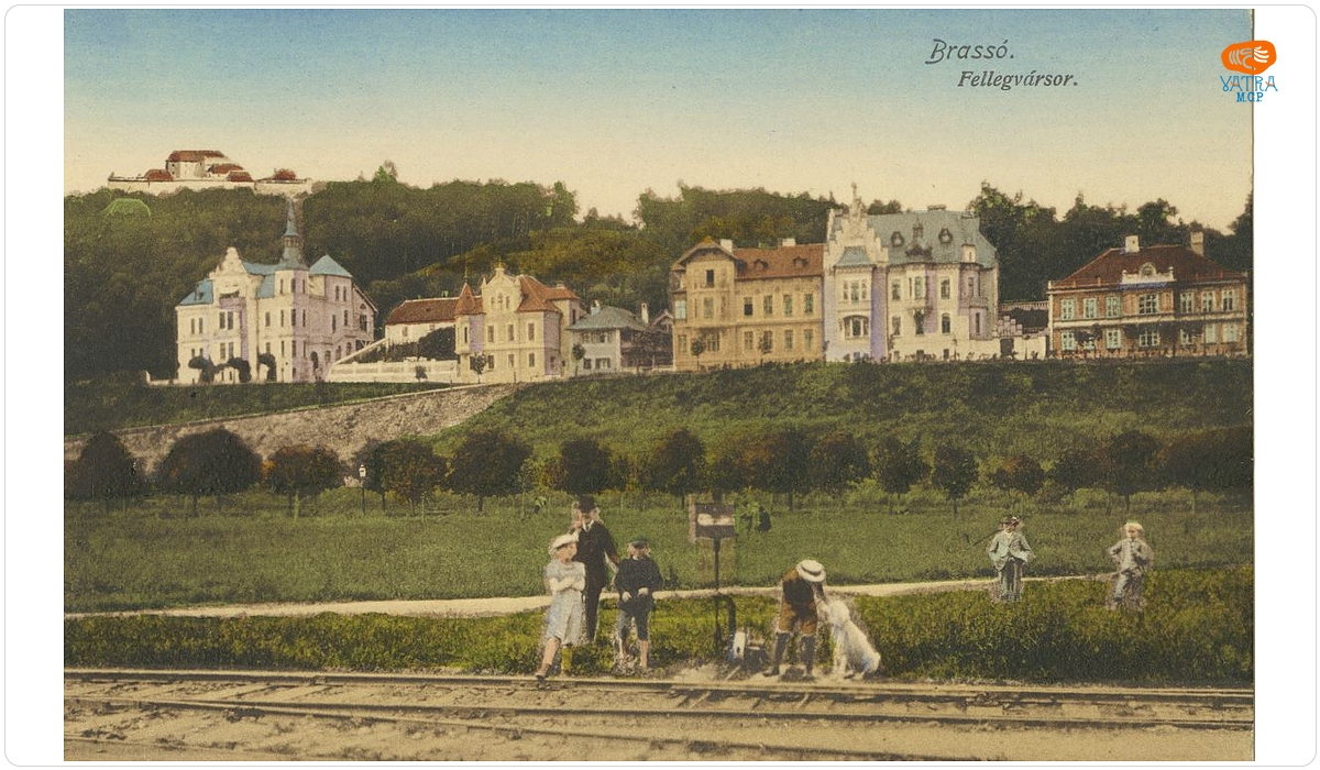 Brașov. Vedere parțială din localitate