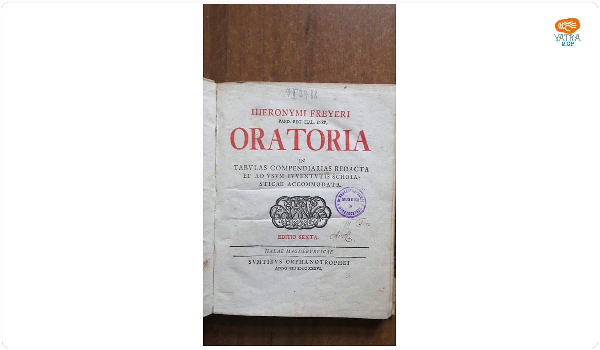 Oratoria in tabulas compendiarias redacta et ad usum iuventutis scholasticae accommodata