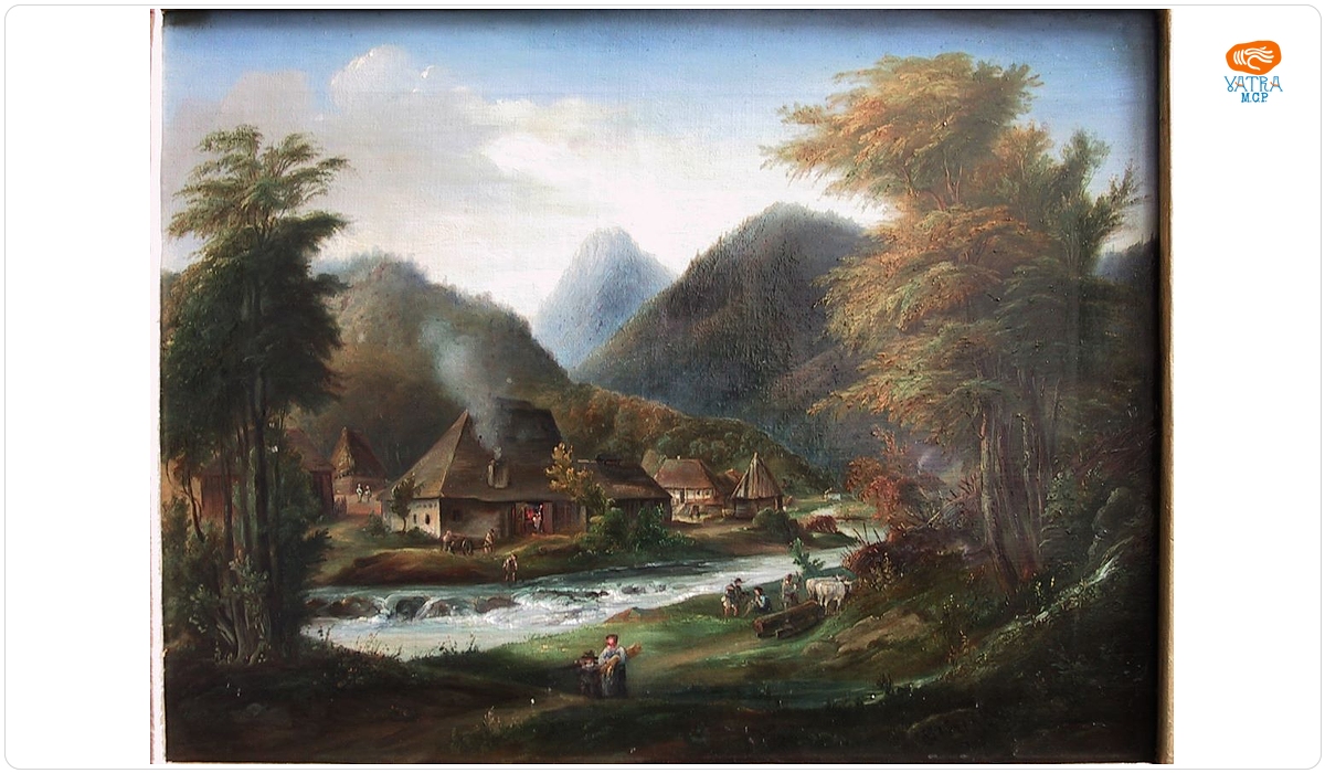 Colonia glăjăriei de la Cârța