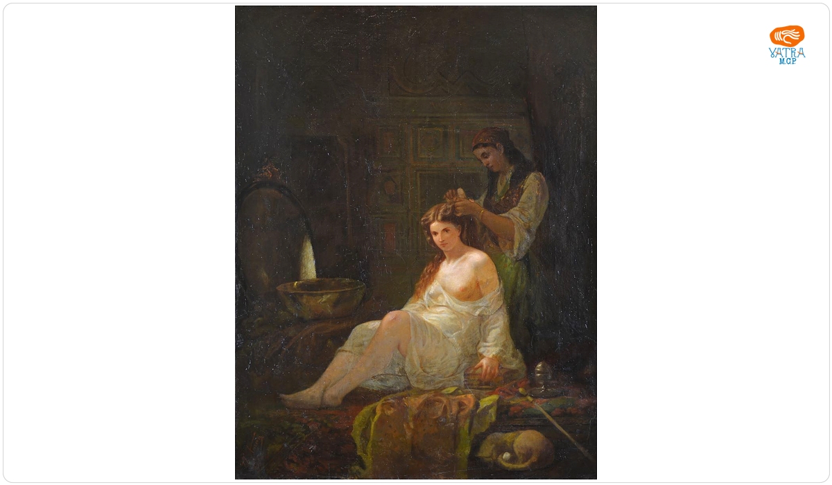 Theodor Aman — Compoziție (Odaliscă) (În RI: Compoziție. Scenă de interior)