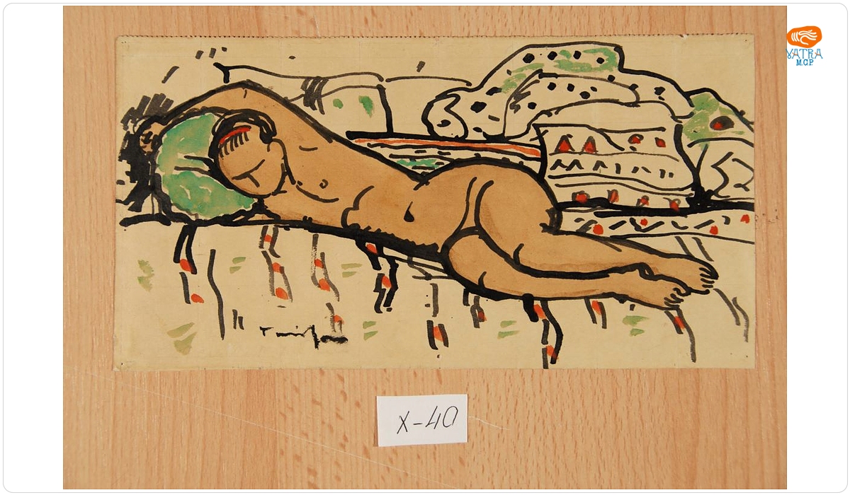 Nud culcat