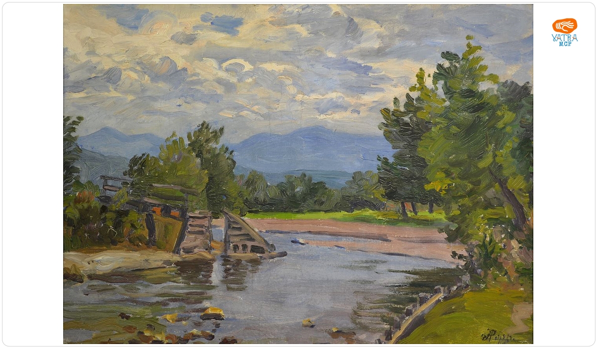 Alexandru POPP — Peisaj de pe Someș
