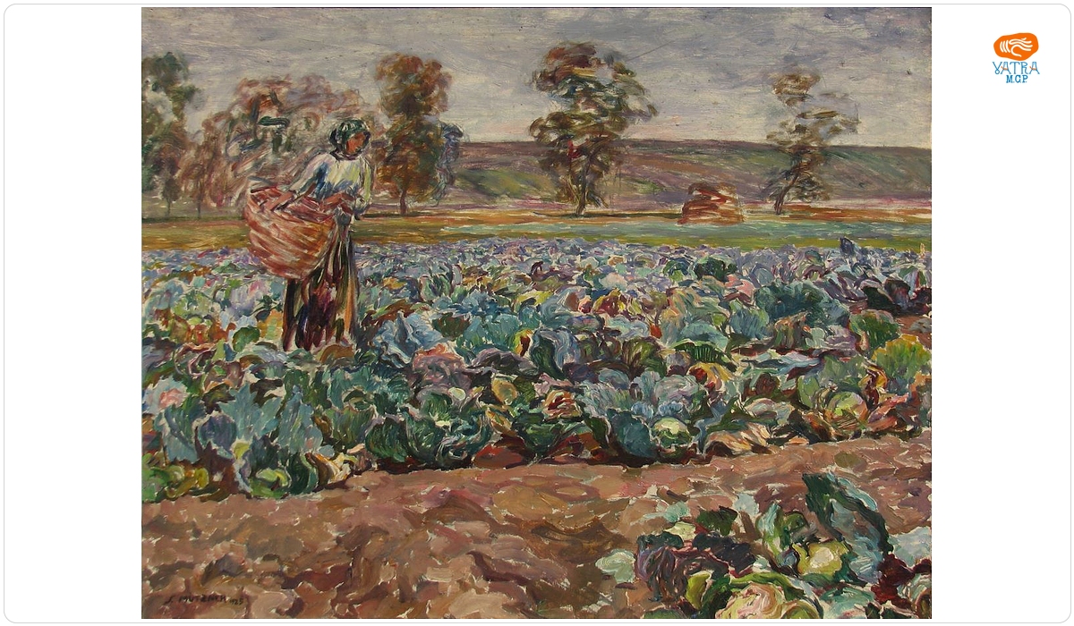 Samuel Mützner — Munca în grădina de zarzavat