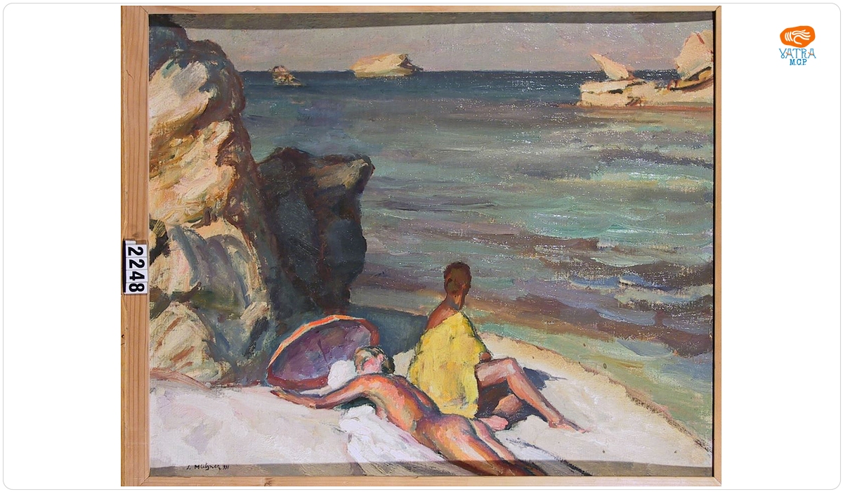 Samuel Mützner — Femei pe plajă (În RI: Femeie pe plaje)
