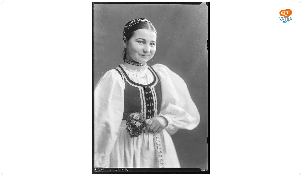 Portret de față în port săsesc